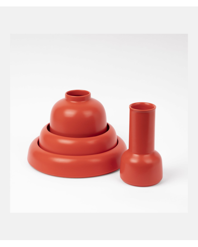 Raawii - Omar bowl 01 - small - strong coral